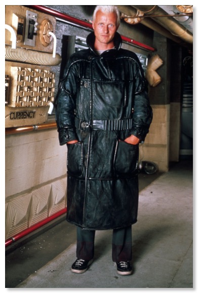 Photo de tournage Rutger Hauer dans Blade Runner